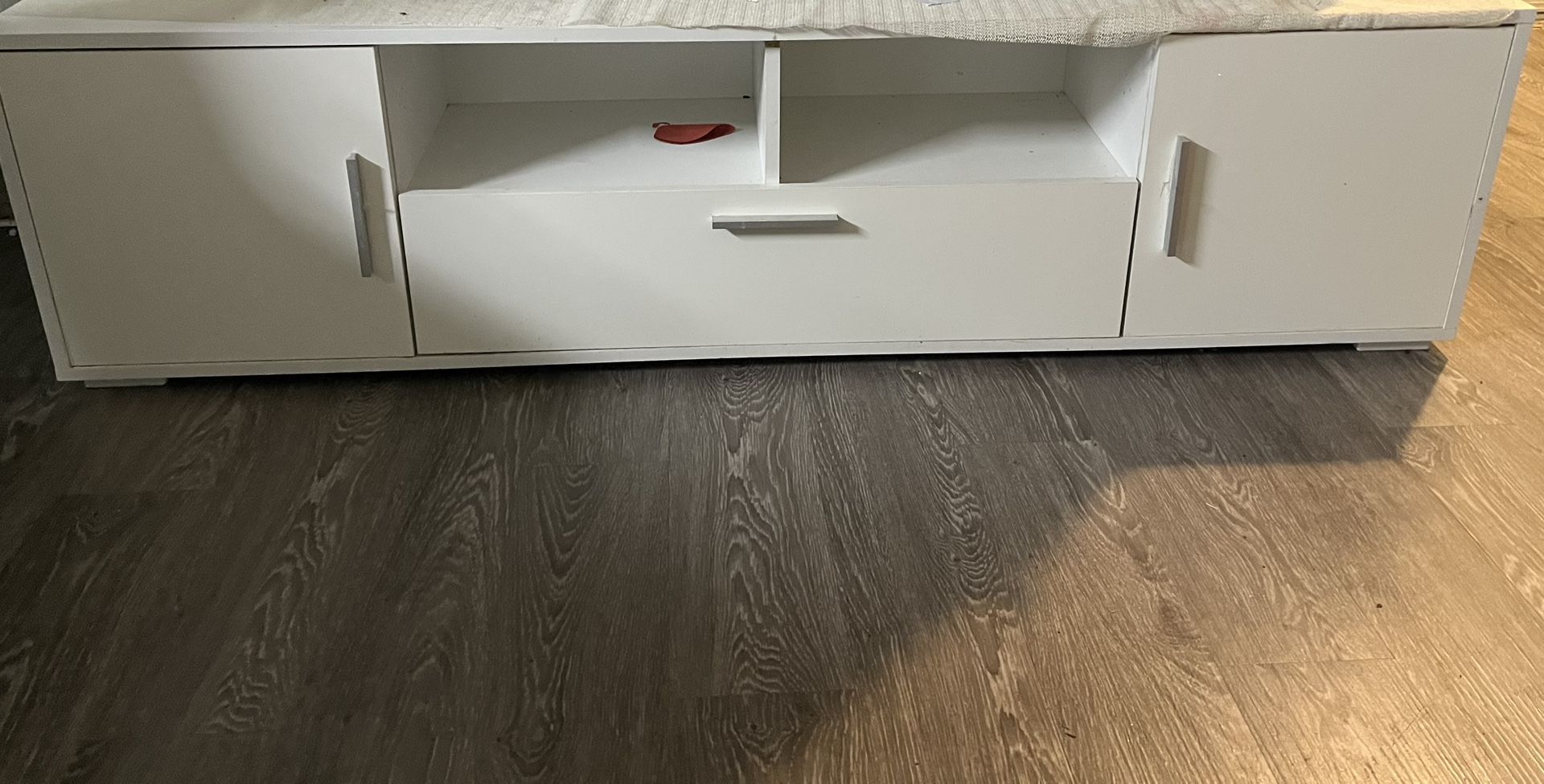 Modern TV stand with LED Lights Entertainment Center TV cabinet with Storage for Up to 75 inch for Gaming Living Room Bedroom A01-X2