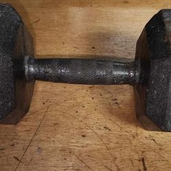 35 Ibs Keys dumbbell
