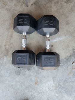 50lb dumbbell set