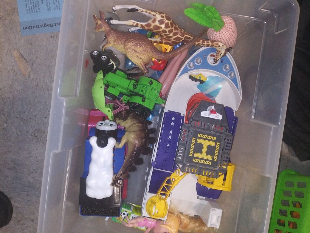 Box of kids toys toddler toys over 15