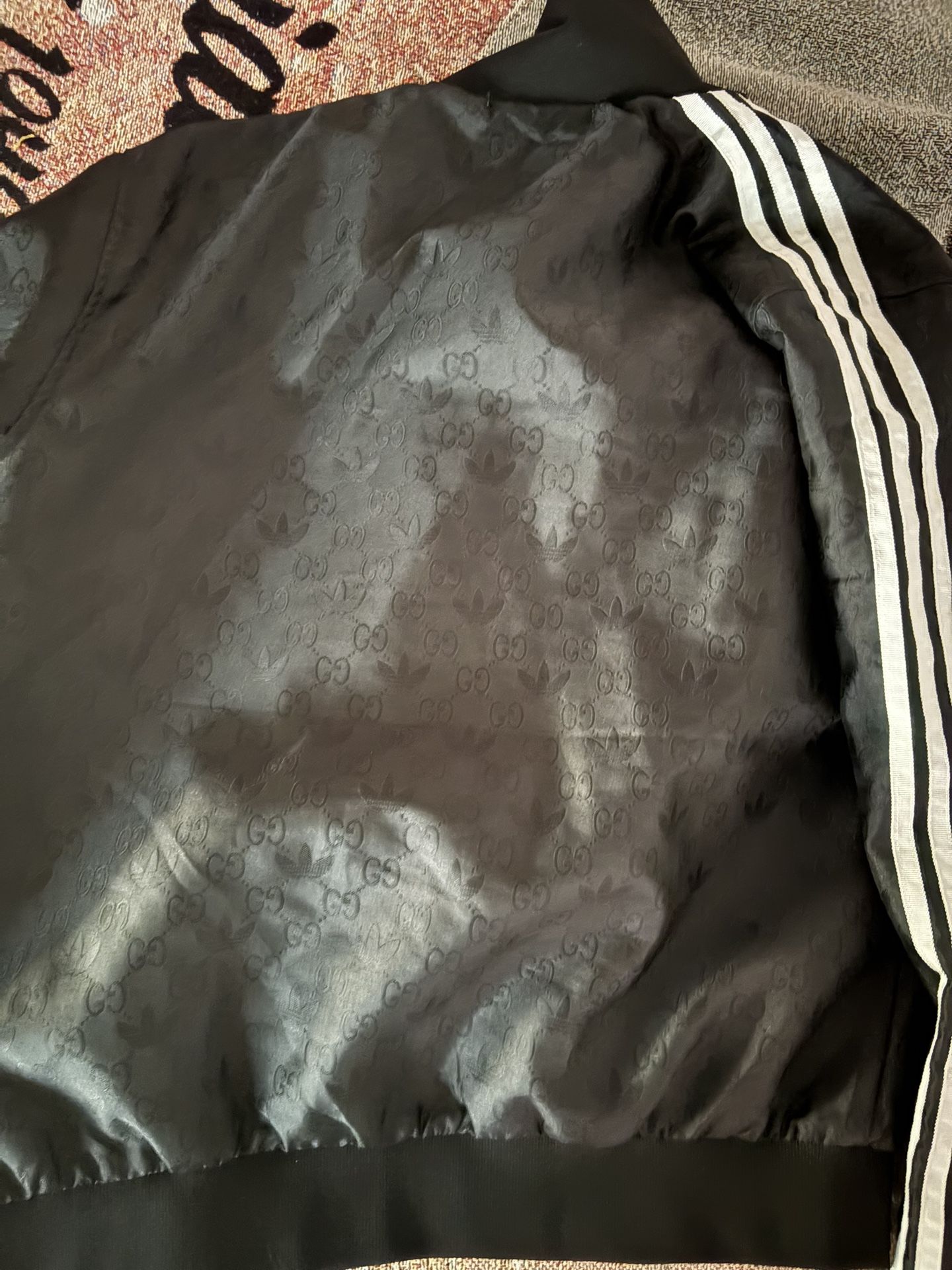 Gucci x Adidas Collab Bomber Jacket