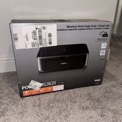 Canon Pixma MG3620 Wireless All-in-One Color Inkjet Printer with Mobile and Tablet Printing, Black