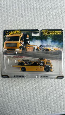 Toyota GR Supra Team Transport Hot Wheel🟡