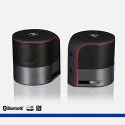 Brand new and unique iui Design Bluetooth Stereo Speakers 1 pair. MSRP $100+.