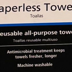 Towel all purpose 50% cotton polyester machine washable