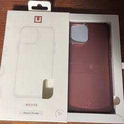 iPhone 12 Pro Max Dark Pink Phone Case