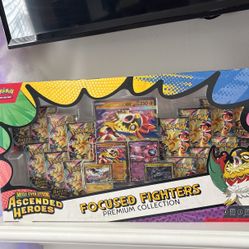 Pokémon Ascended Heroes Focused Fighters Premium Collection