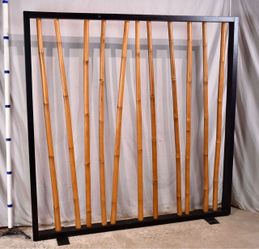 Custom Bamboo room divider