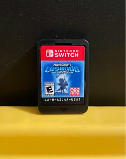 Minecraft Legends Deluxe Edition for Nintendo Switch video game console system mine craft Oled Lite 2