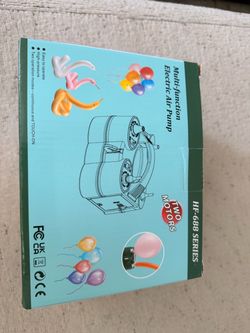 Electric Balloon Pump, Portable Electric Balloon Blower Machine Inflator Air Pump for Party Decorations