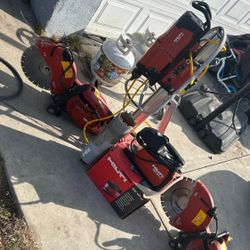 HILTI DD-250 CORE DRILL SET UP