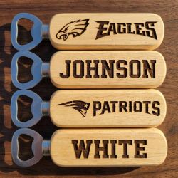 Custom Laser Engraved Bottle Opener
