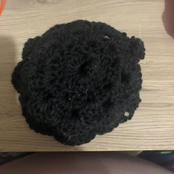 Black Doily Coasters