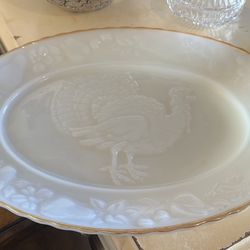 Thanksgiving Plate Gravy Pour Bowl