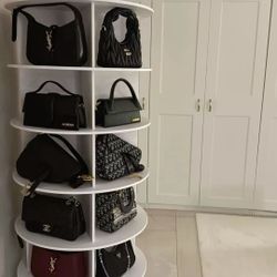 Rotating Purse/Shoe Rack