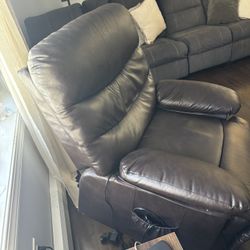 Brown Lift Recliner 