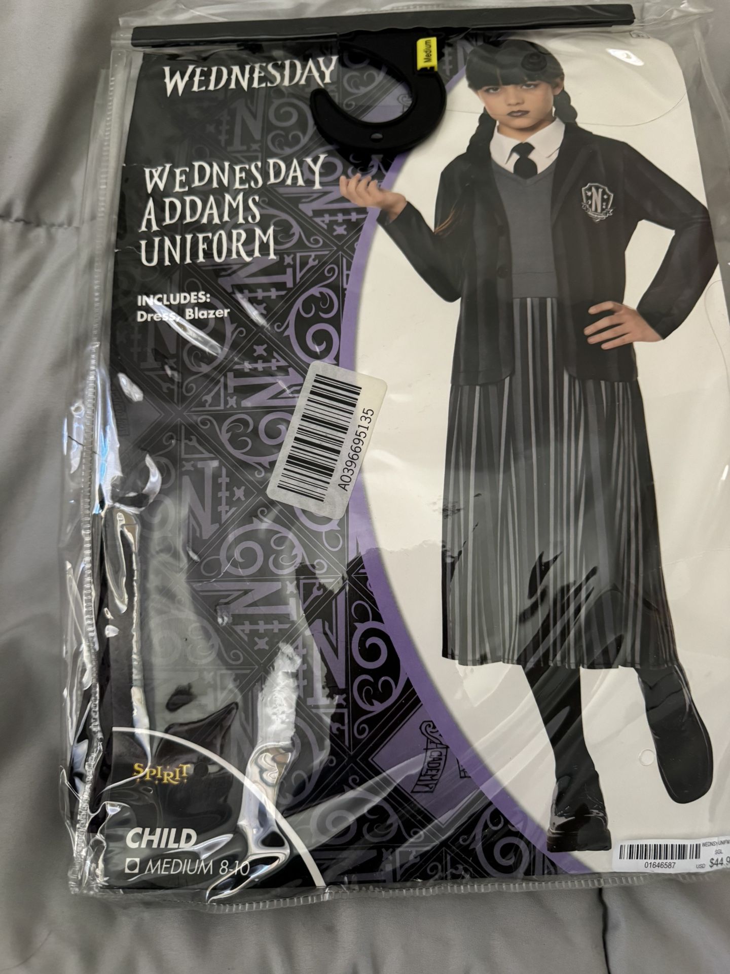 Wednesday Halloween Costume (M) $23