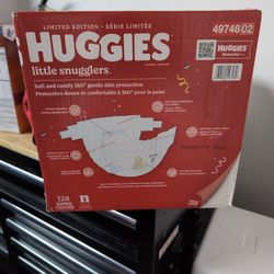 Huggies Little Snuggles( NB) 128 Pack 