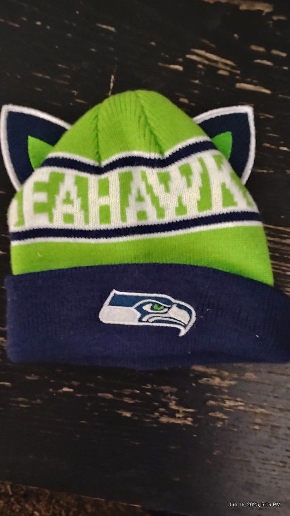 Seattle Seahawks Kids Beanie