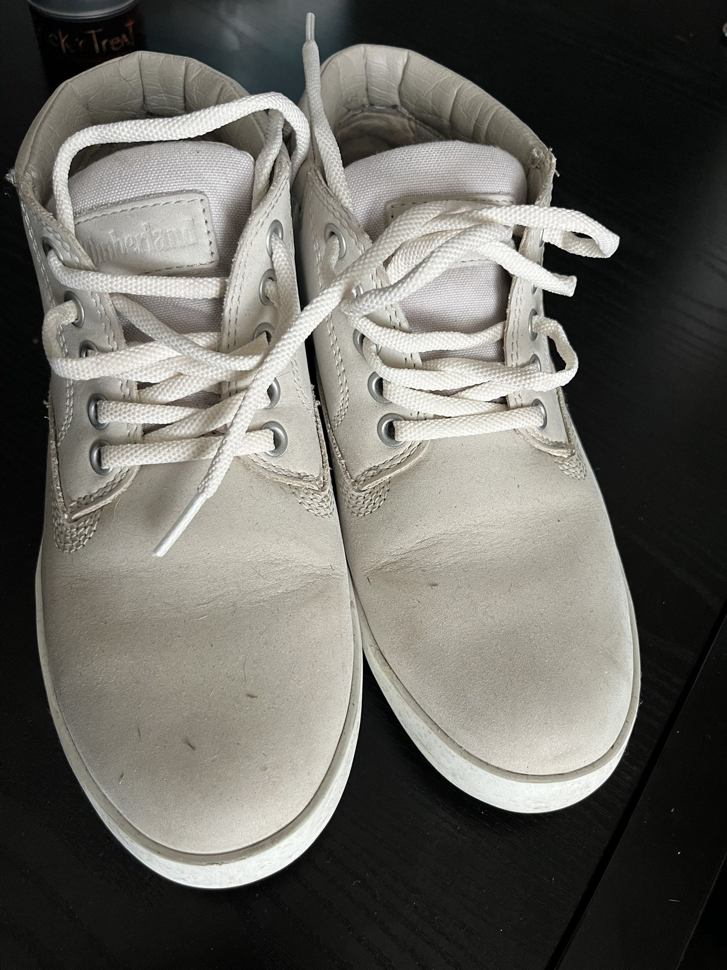 White Timberland Boots