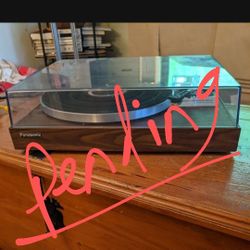 Panasonic Turntable (as is/fix)