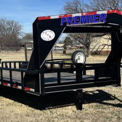 2024 24ft Gooseneck Equipment Trailer