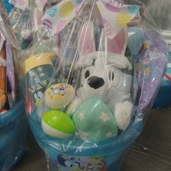 Muffin easter basket