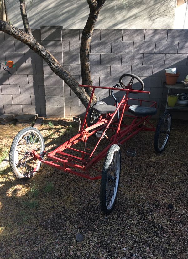 quad pedal bike