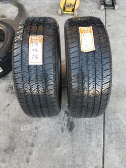 Tires 215 55 18