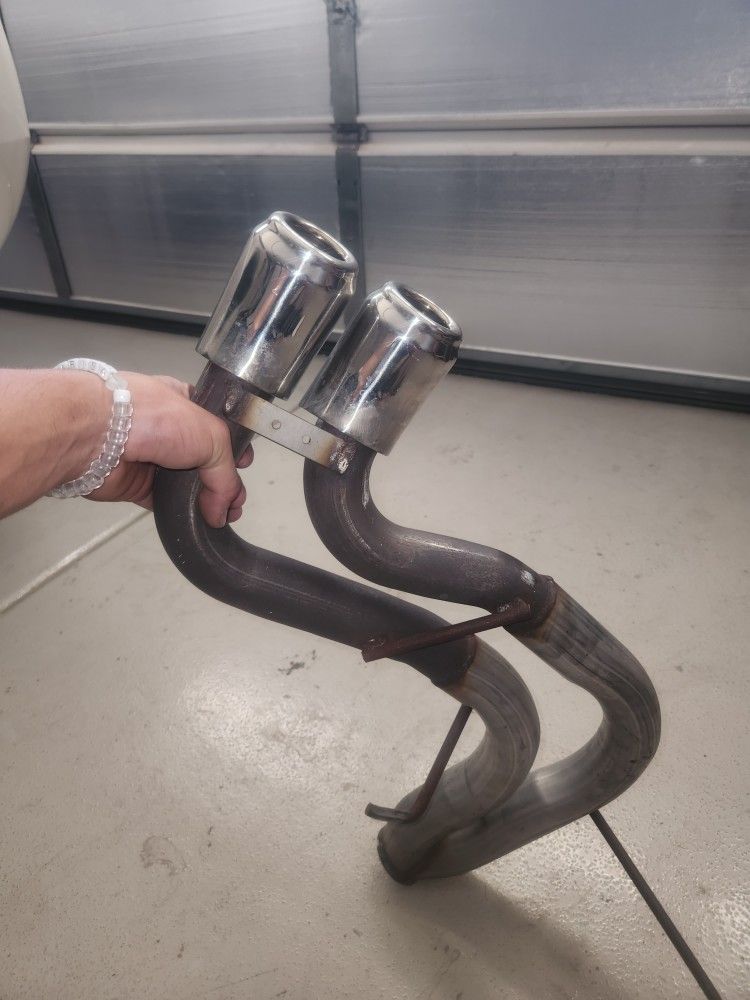 Oem R53 chrome exhaust tips Mini Cooper S