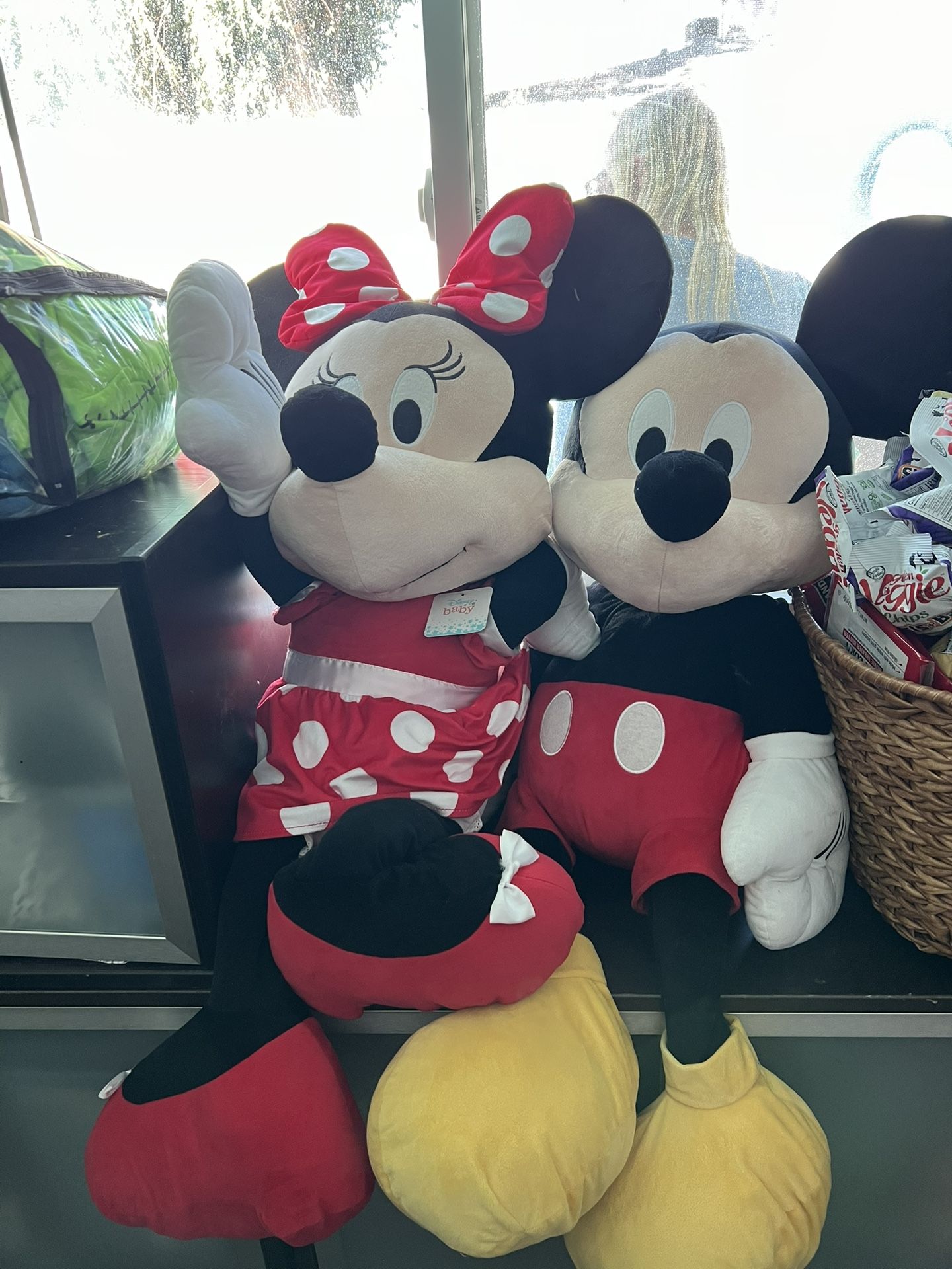 Stuffed Animal Mickey And Minnie