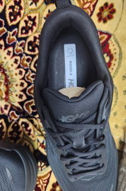 NEW Hoka One One BONDI 8 Size 12 WIDE (2E) Men's Running Shoes for