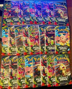 Pokemon - Lot of (25) 'Perfect Order' Booster Packs - New/Sealed