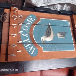 Jewlery Wooden Wall Hanger $8