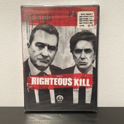 Righteous Kill DVD Movie NEW SEALED De Niro Pacino 50 Cent Rob Dyrdek 2008