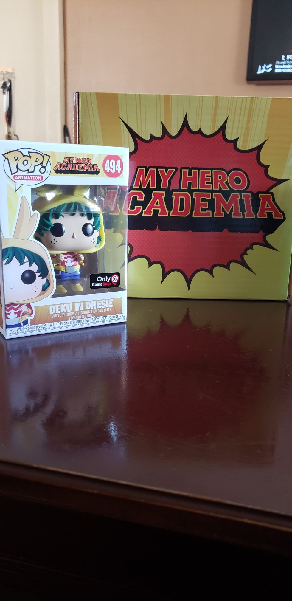 Funko POP Deku In Onesie Gamestop Exlusive