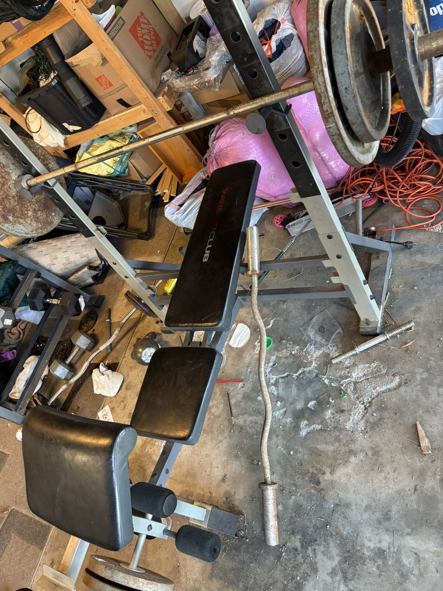 Weight Bench With Weights