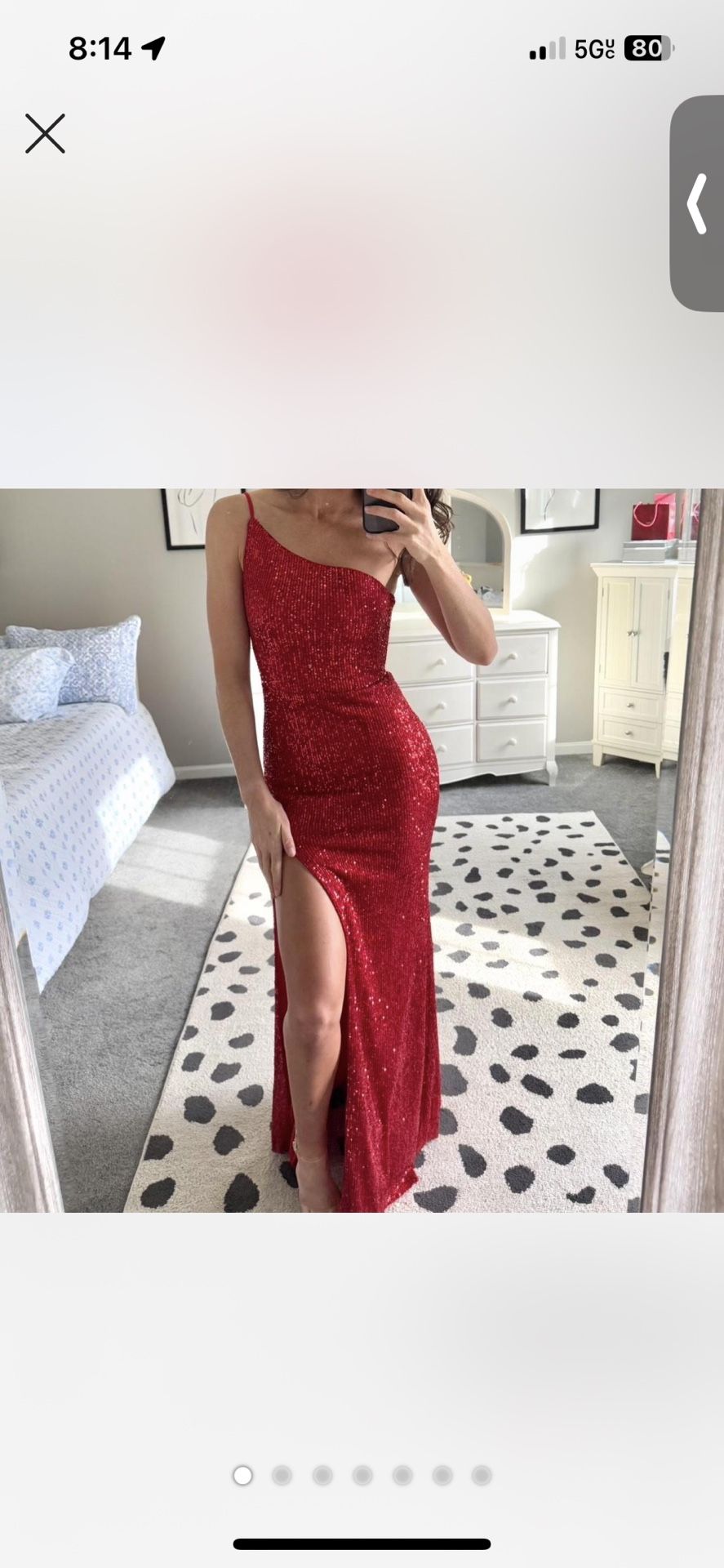Sexy Red Dress For Prom Pageant Homecoming Party Sequin Sparkly