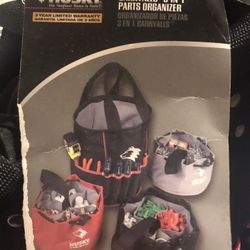 New Vintage Rare Husky Carryalls TM  3 in 1 parts organizer 903495