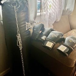 Everlast.  100 Pound Punching Bag 