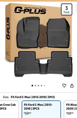Ford C-Max/Escape floor mats ‘13-‘19
