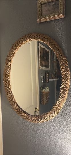 Woven ikea Mirror