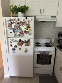 Refrigerator and Stove