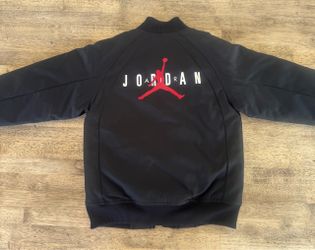 Air Jordan Black Bomber Jacket L kids