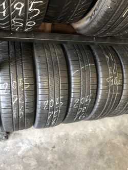 205/70/16 used tires 205-70-16 llantas usadas