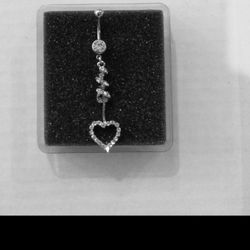 Heart Belly Ring 