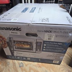 Panasonic 1.3 cu ft Countertop Multi-Oven Stainless Steel with Inverted Microwave Technology