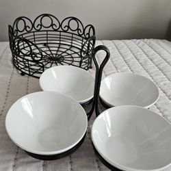 Set  Metal  Y  Ceramica 