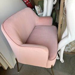 Darling Pink Loveseat/ Settee 