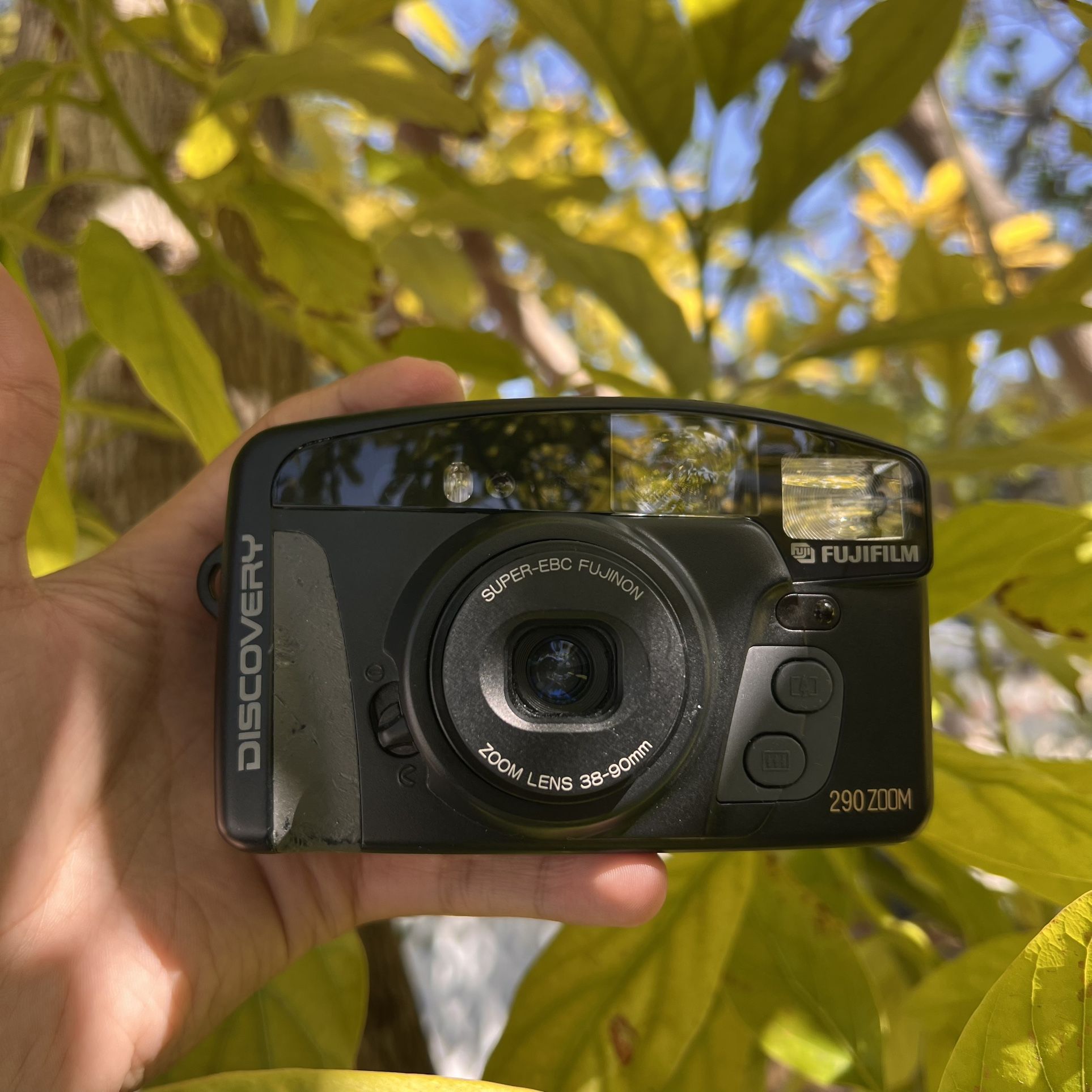 Fujifilm Discovery 290 Zoom 35mm Point and Shoot Film Camera